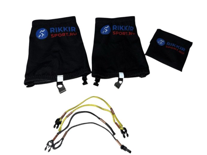 Защитные гетры для бега RIKKIR (Черная ночь)