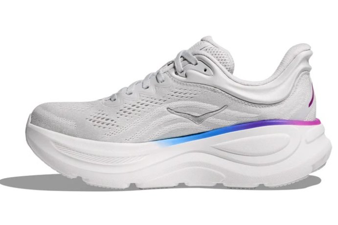 Кроссовки Hoka W Bondi 9 Cosmic Grey White Mesh