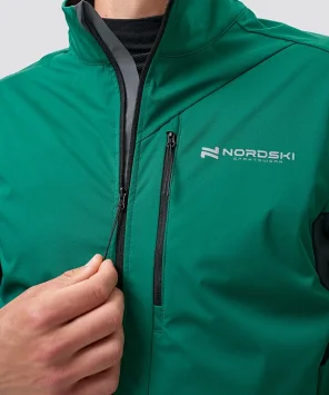 Тренировочная куртка Nordski PRO TOUR Alpine Green/Black NSM634107