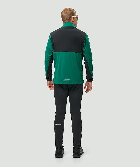 Тренировочная куртка Nordski PRO TOUR Alpine Green/Black NSM634107