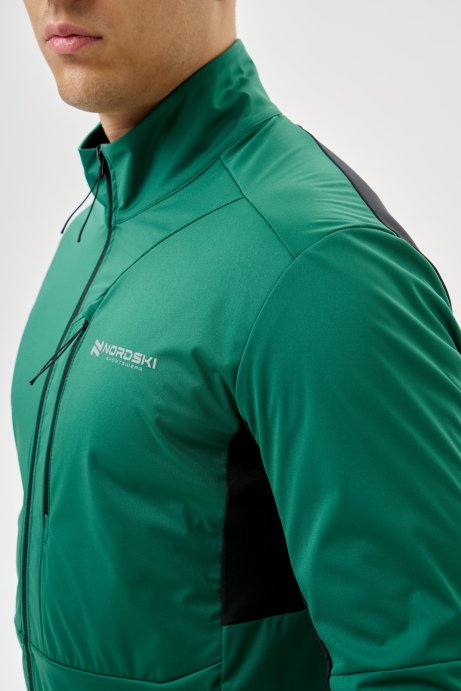 Тренировочная куртка Nordski PRO TOUR Alpine Green/Black NSM634107