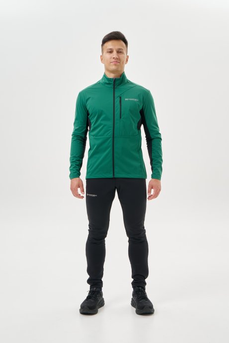 Тренировочная куртка Nordski PRO TOUR Alpine Green/Black NSM634107