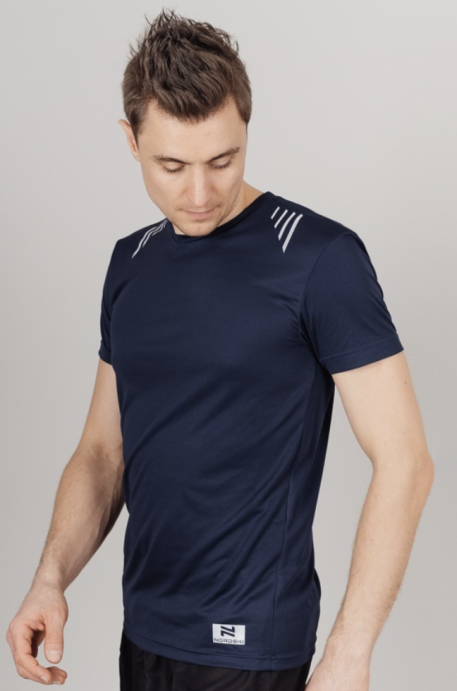 Футболка Nordski Run Dress blue NSM422024 в Твери