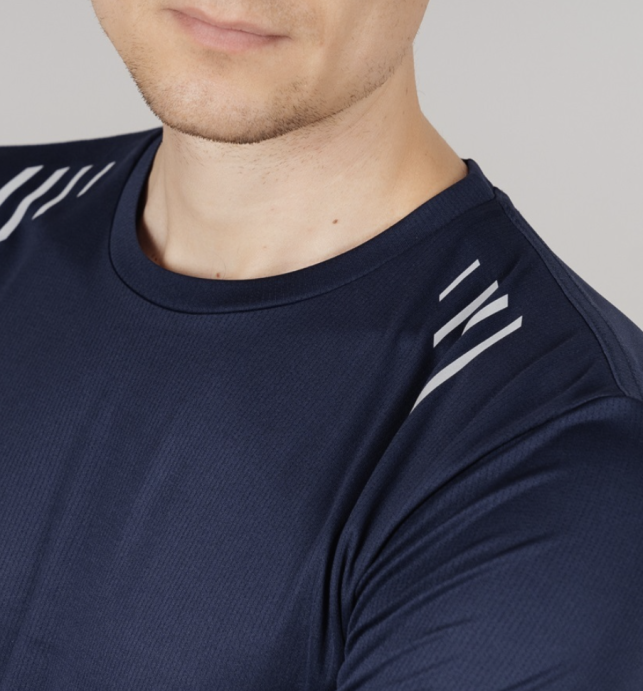 Футболка Nordski Run Dress blue NSM422024 в Твери