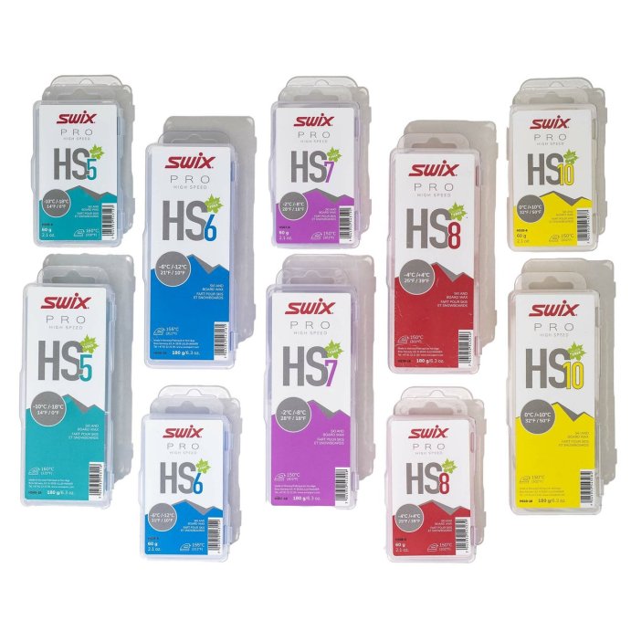 Парафин SWIX HS5 Turquoise, -10°C/-18°C, 180гр без крышки в Твери