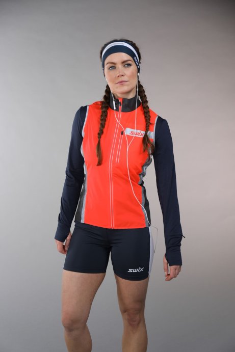 Жилет SWIX Radiant жен. красный неон 12256/90015